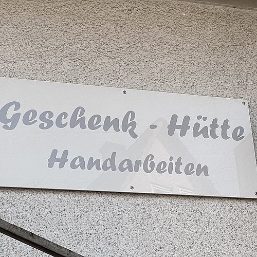 Geschenk Hütte